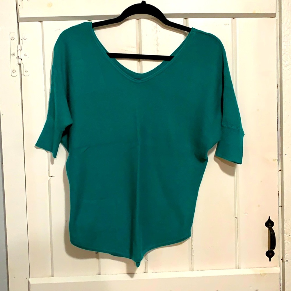 Express green top